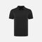 Polo homme à manches courtes noir Coal Harbour, vêtement polo en coton avec col classique et ajusté, pour un style décontracté.