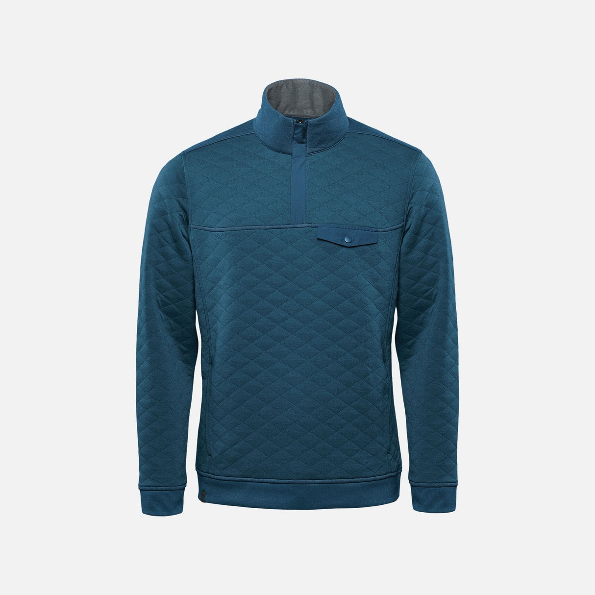 Pull-thermique-homme-Montebello-Stormtech-KXP1-bleu-devant