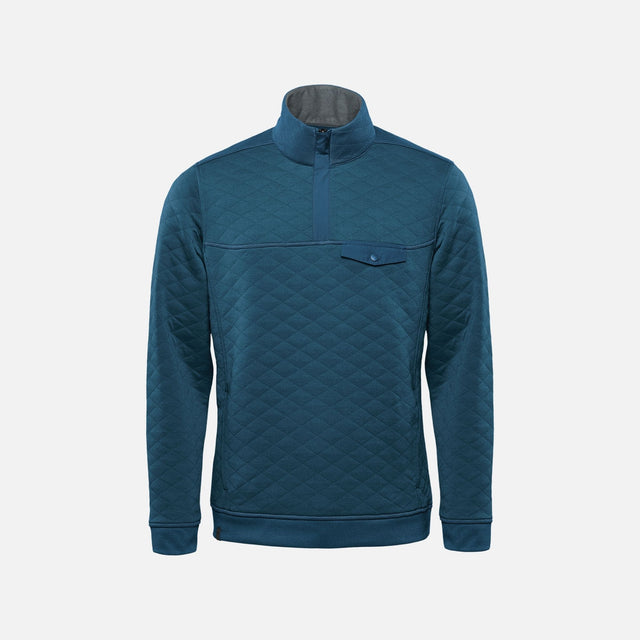 Pull-thermique-homme-Montebello-Stormtech-KXP1-bleu-devant