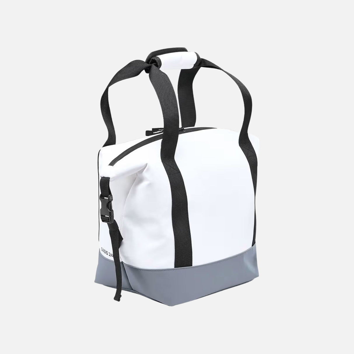 Sac isotherme Stormtech Oasis pour 24 canettes, blanc, accessoire pratique pour garder les boissons fraîches et faciles à transporter.