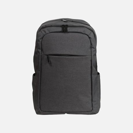 Sac à dos pour ordinateur Busrel Wexford gris, accessoire personnalisable avec compartiments pour appareils électroniques.
