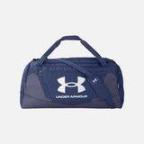 Sac de sport Under Armour résistant et organisé, sac d'accessoires sport en marine avec plusieurs compartiments.