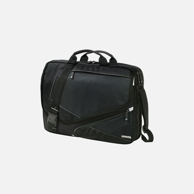 Sac d’affaires noir OGIO pour ordinateur avec organisation complète et compartiments de transport professionnel.