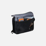 Sac d'affaires pour ordinateur OGIO noir avec organisation complète, idéal pour le transport professionnel et la protection du matériel.