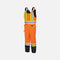 Salopette de sécurité haute visibilité imperméable Surewerx, orange et noire, isolée et robuste, adaptée aux travaux extérieurs.
