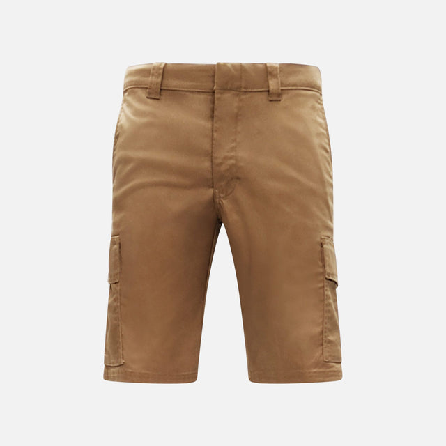Short de travail extensible WRTK avec poches pratiques, tissu résistant et confort pour utilisation professionnelle.