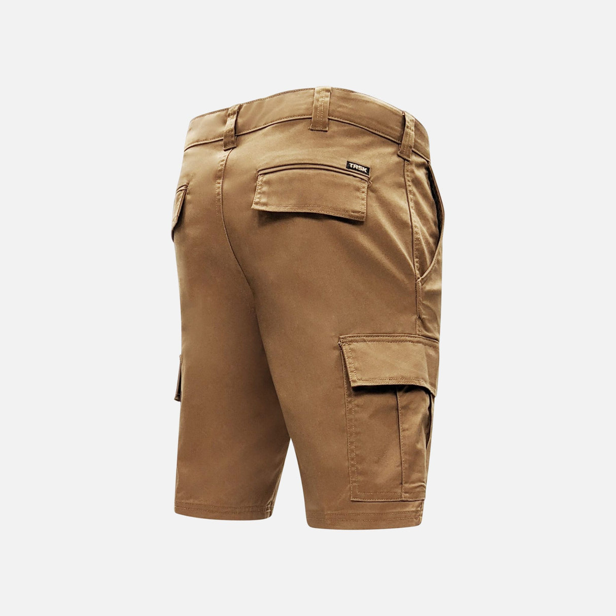 Short de travail extensible WRTK avec poches pratiques, conception confortable pour le travail et le rangement.