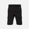 Short de travail extensible noir WRTK, pantalon de travail avec poches pratiques et confort pour usage professionnel.