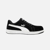 Soulier-travail-Puma-640013-noir-blanc-côté