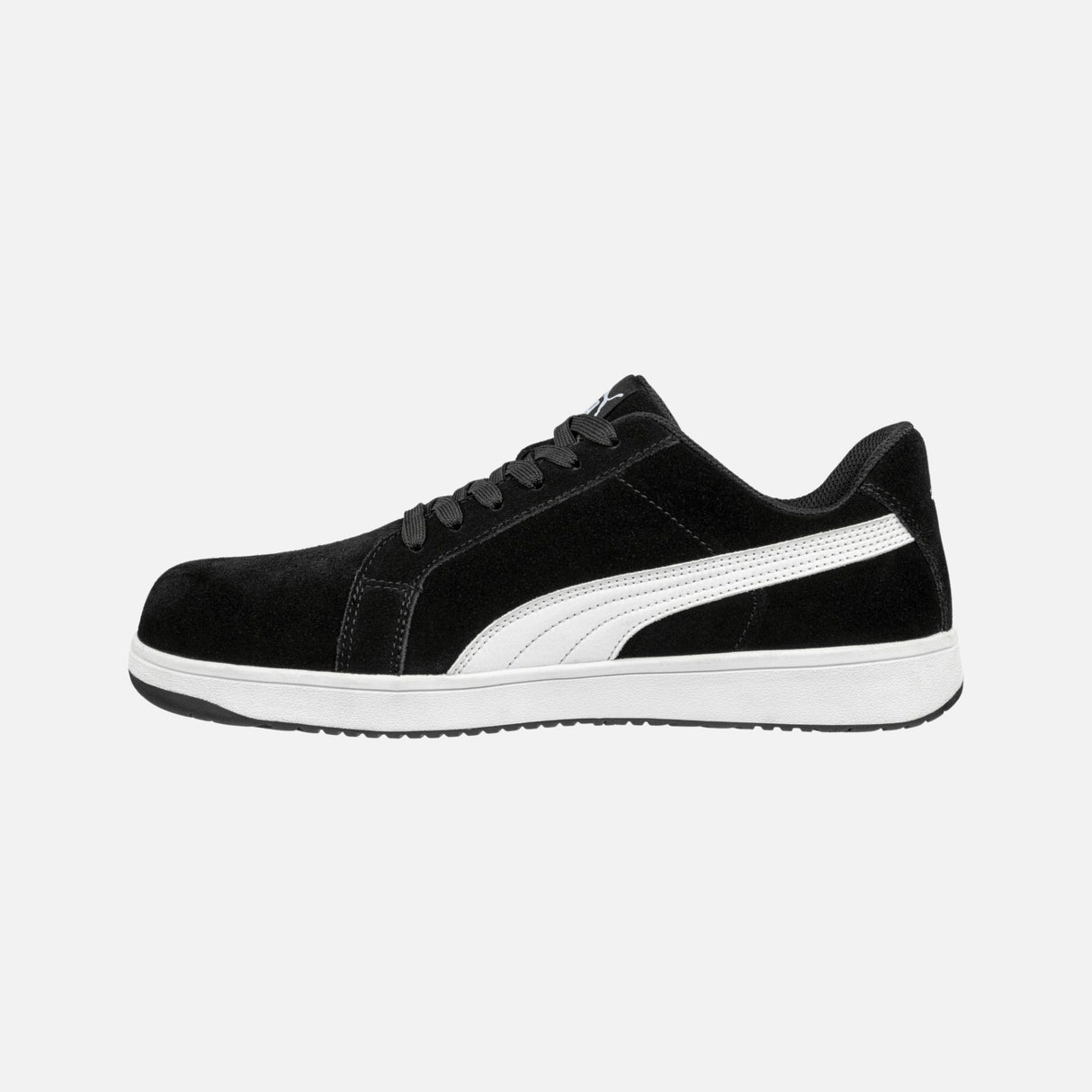 Soulier-travail-Puma-640013-noir-blanc-côté-gauche