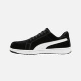 Soulier-travail-Puma-640013-noir-blanc-côté-gauche