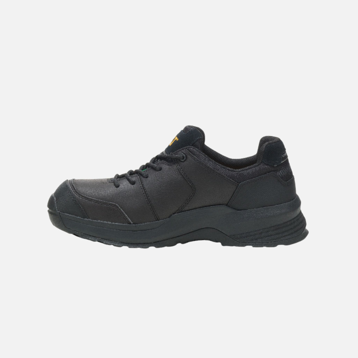 Chaussures de travail en cuir Caterpillar Streamline 2.0, souliers légers et athlétiques, noir, visibles sur l’image.