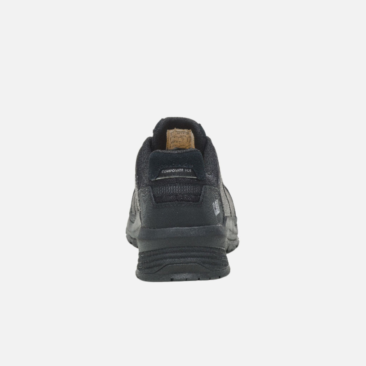 Souliers de travail en cuir Caterpillar Streamline 2.0, légers, noirs, avec design athlétique et résistant pour l’emploi professionnel.