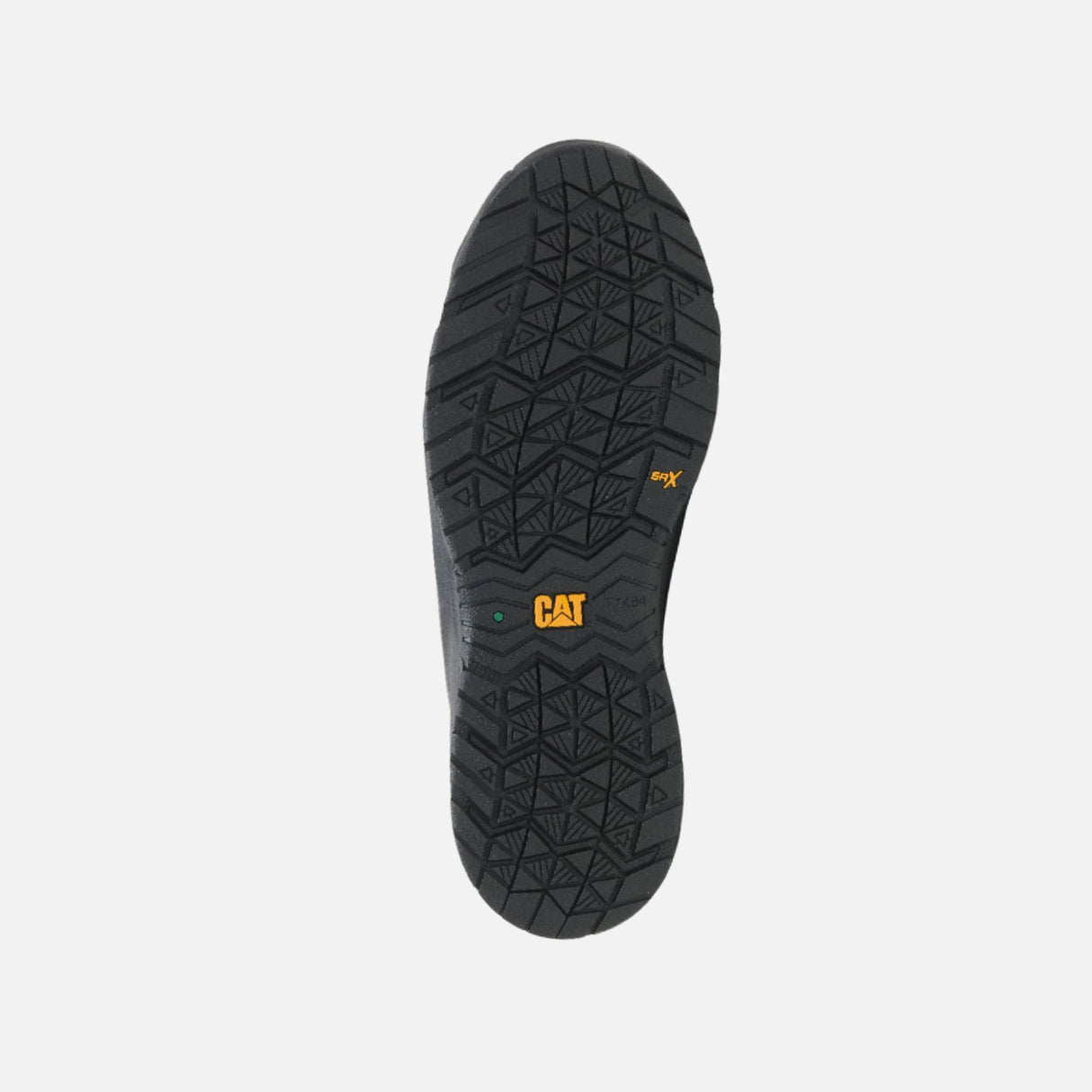 Chaussures de travail en cuir Caterpillar Streamline 2.0, souliers légers et athlétiques, en noir, avec semelle robuste.