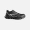 Souliers de sécurité Cofra noirs, légers avec embout composite et semelle antifatigue pour travail sécurisé.