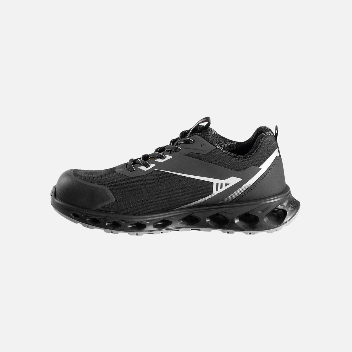 Souliers de sécurité Cofra Boost SD+ noirs avec embout composite et semelle antifatigue, chaussures de travail légères.
