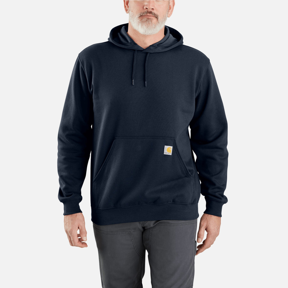 Sweat-a-capuche-Carhartt-K121-472-devant-mannequin