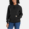 Sweat-a-capuche-Carhartt-K121-noir-devant-mannequin