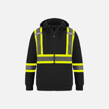 Sweat-a-capuche-HV-Infinity-CSW-L01380-noir-devant