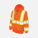 Sweat-a-capuche-HV-ToughDuck-S494-orange-devant
