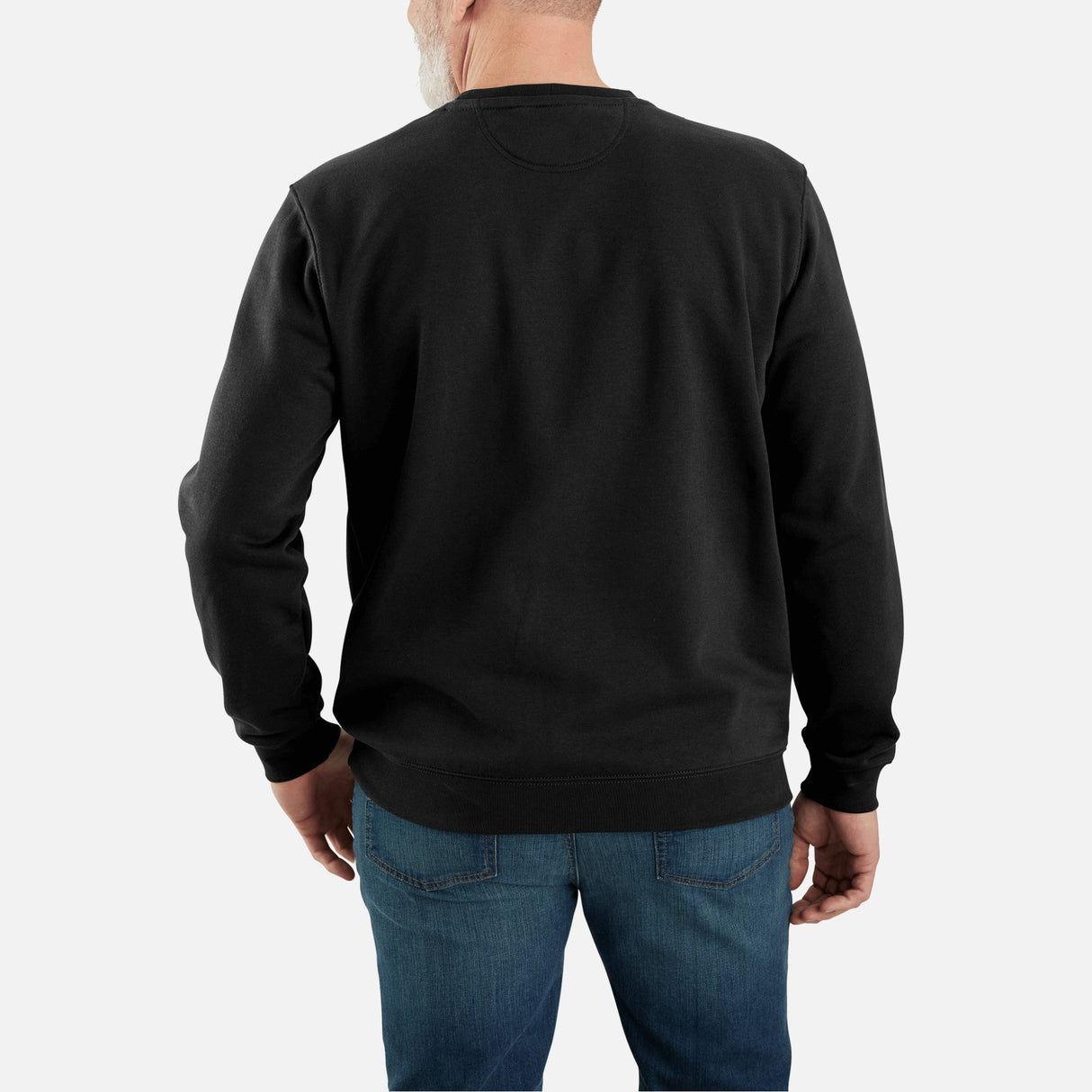 Sweat-shirt-Carhartt-k124-noir-derrière