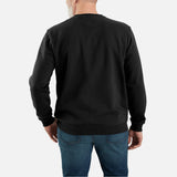Sweat-shirt-Carhartt-k124-noir-derrière