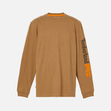T-shirt-M-L-Timberland-A6ESB-tan-devant
