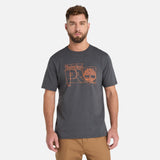 T-shirt-Timberland-A5MPX-asphalt-devant-mannequin