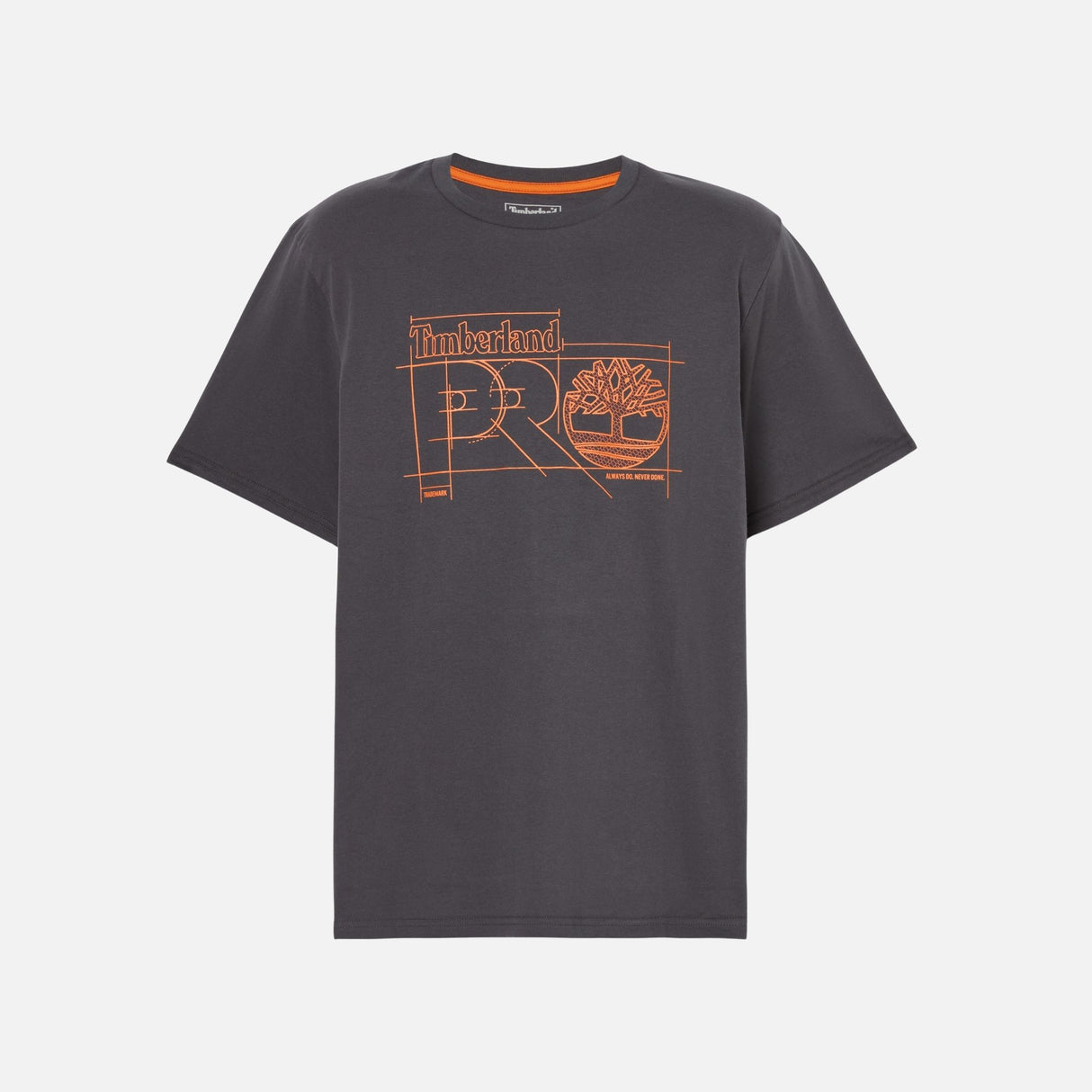 T-shirt-Timberland-A5MPX-asphalt-devant