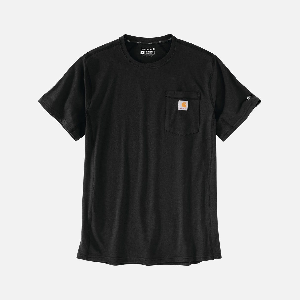 T-shirt-a-manches-courtes-Carhartt-106652-noir-devant