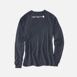 T-shirt-a-manches-longues-Carharrt-K231-NVY-derrière