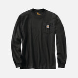 T-shirt-a-manches-longues-Carhartt-K126-noir-devant