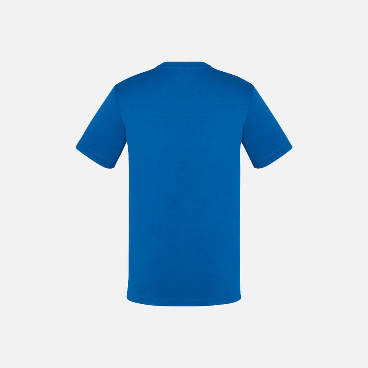 T-shirt à manches courtes Biz T802MS en bleu royal, vêtement décontracté en coton pour homme ou femme.