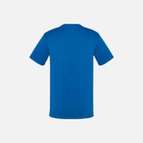 T-shirt à manches courtes Biz T802MS en bleu royal, vêtement décontracté en coton pour homme ou femme.