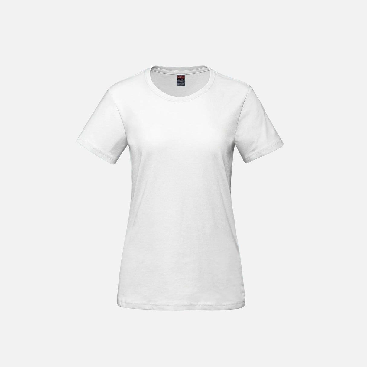 T-shirt en coton peigné Ring Spun pour femme, manches courtes, blanc, de la marque Canada Sportswear, idéal pour le sport ou le quotidien.