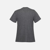 T-shirt en coton peigné Ring Spun pour femme de Canada Sportswear, manches courtes, couleur charbon, style décontracté.