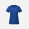 T-shirt en coton peigné pour femme, manches courtes, couleur royal, de la marque Canada Sportswear, idéal pour le sport et la détente.