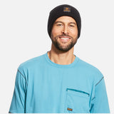Tuque Ariat Rebar Watch Cap unisexe en noir, accessoire chaud et léger pour le confort en hiver.