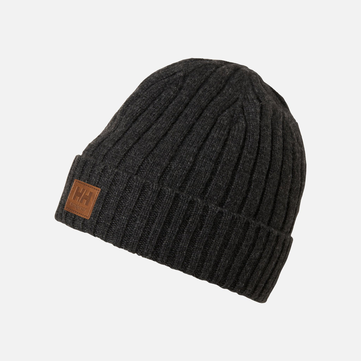 Tuque en laine Helly Hansen, modèle HH-79812970, couleur charbon, accessoires-casquettes-tuques pour chaleur et respirabilité.