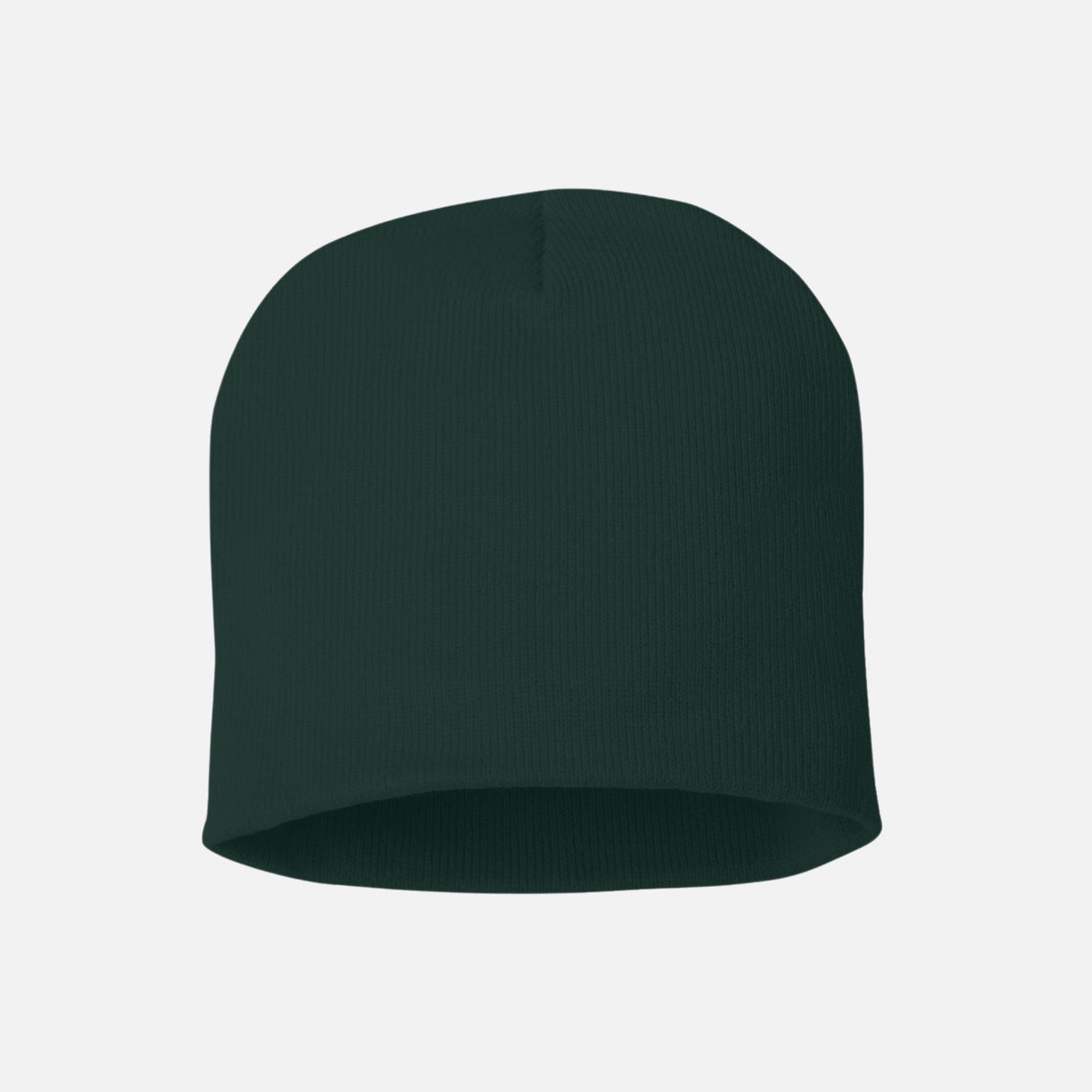Tuque en tricot de 8 po de la marque Sportsman, couleur forêt, vêtement chaud pour l'hiver.