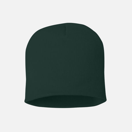 Tuque en tricot de 8 po de la marque Sportsman, couleur forêt, vêtement chaud pour l'hiver.