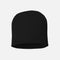 Tuque en tricot noir Sportsman de 8 pouces, vêtement d'hiver chaud et confortable, pour homme ou femme.