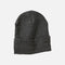 Tuque à revers doublée en polaire Sportsman, en laine acrylique charbon, adaptée pour le froid et les activités extérieures.