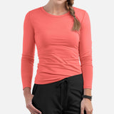 Haut sous-uniforme ultra doux et extensible de Healing Hands, en coloris nectar, pour vêtements de travail médicaux.