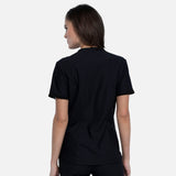 Uniforme-col-V-Cherokee-CK840A-noir-derrière-mannequin