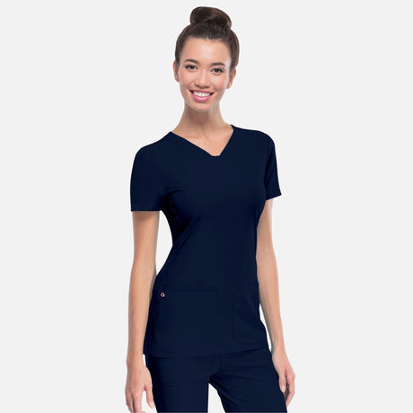 Uniforme-col-V-Heartsoul-20710-marine-devant