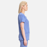 Uniforme-col-rond-Cherokee-2624A-bleu-ciel-côté-mannequin