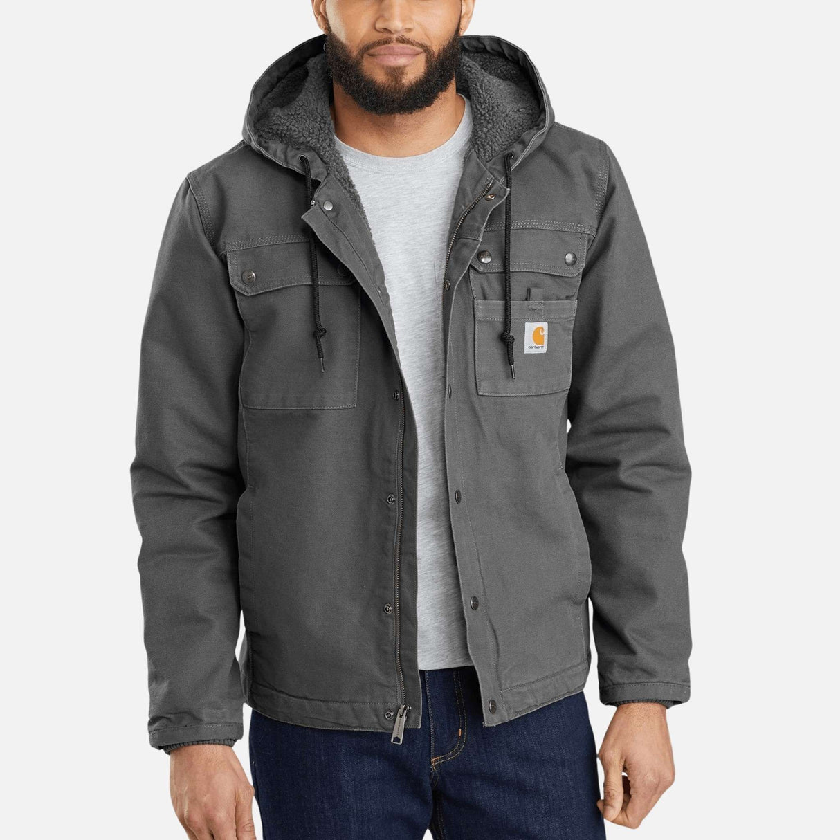 Veste-doublee-Carharrt-103826-GVL-devant-mannequin