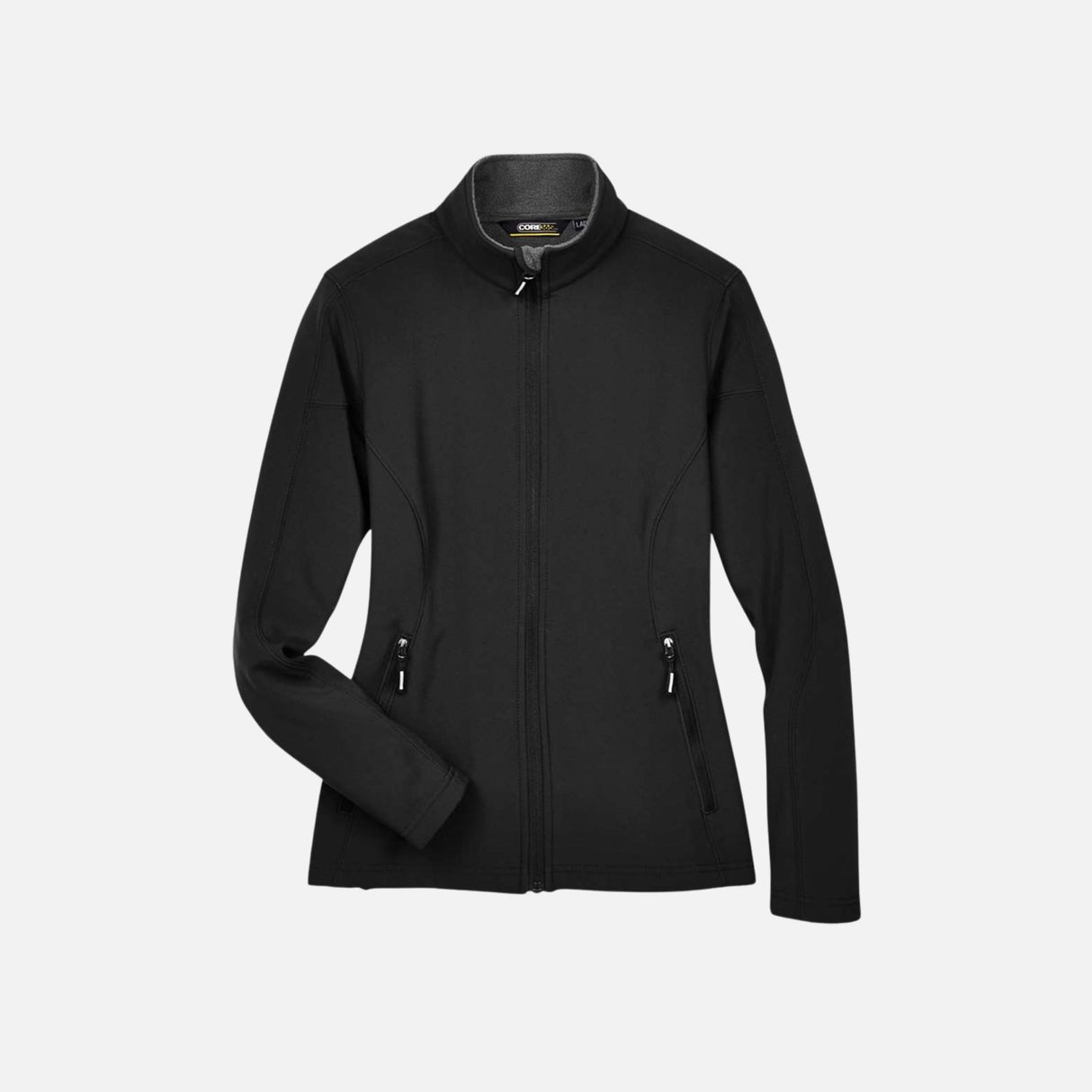 Veste-molletee-femme-Core365-S_S-78184-noir-devant