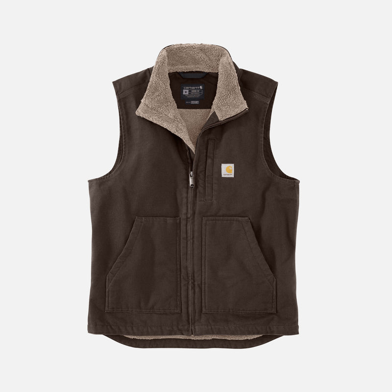 Veste-sans-manche-Carhartt-104277-brun-devant